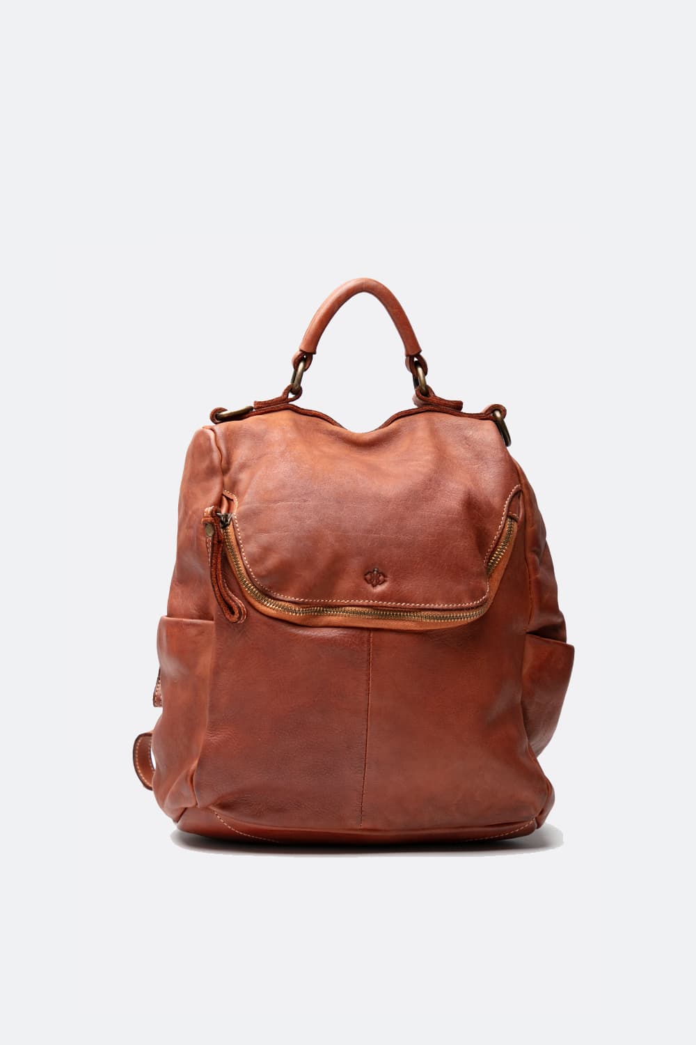 Arezzo Gold zaino 100% vera pelle Made in Italy - Barone Firenze