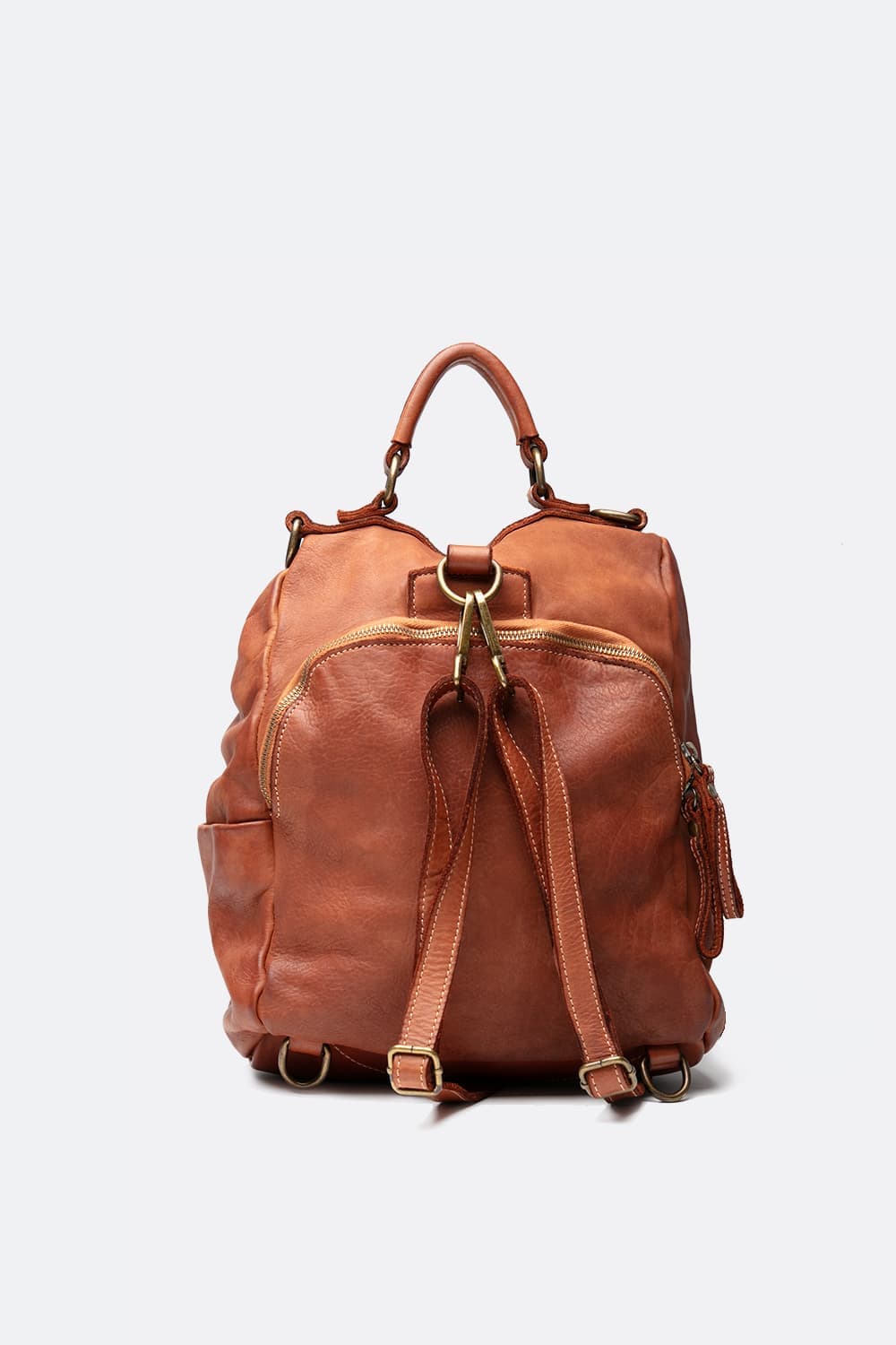 Arezzo Gold zaino 100% vera pelle Made in Italy - Barone Firenze