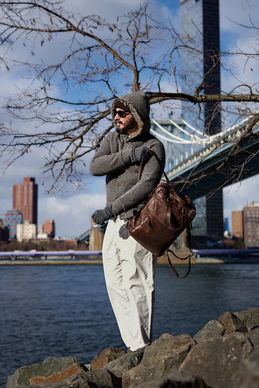 Zaino Bolgheri 100% vera pelle Made in Italy - Barone Firenze