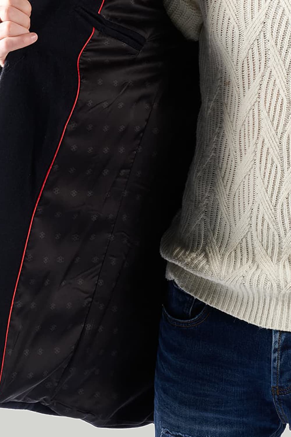 Cappotto Elegante Uomo Misto Cachemire Made in Italy - Barone Firenze