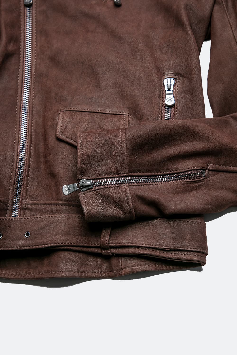 Chiodo Uomo Oleato giacca 100% vera pelle Made in Italy - Barone Firenze