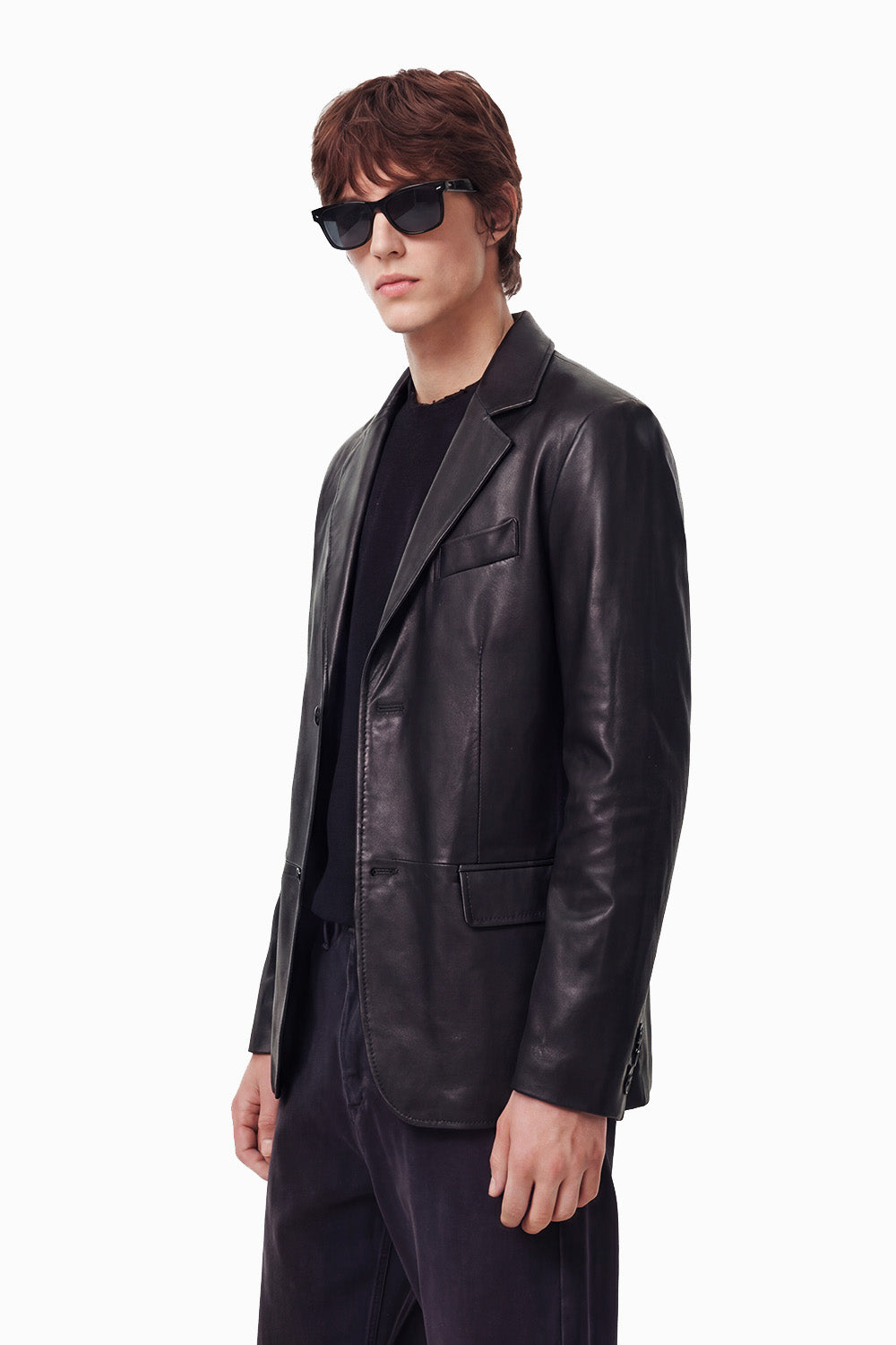 Blazer Raimondo uomo 100% vera pelle Made in Italy - Barone Firenze