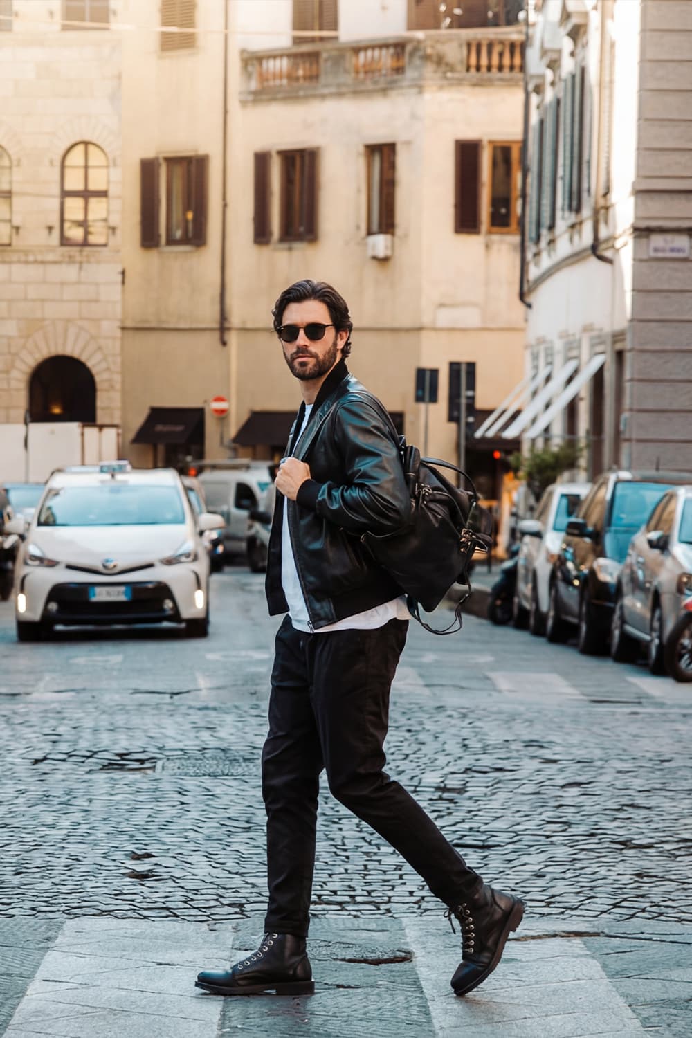 Riccardo giacca uomo 100% vera pelle Made in Italy - Barone Firenze