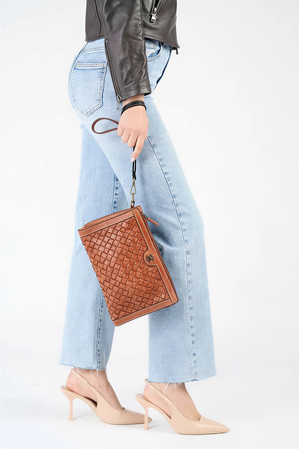 Venere Intreccio borsa 100% vera pelle Made in Italy - Barone Firenze