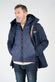 Men’s Long Blue Parka man Barone firenze - 3