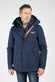 Men’s Long Blue Parka man Barone firenze - 1