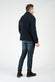 Men's Mixed Wool Double Breasted Coat man Barone firenze - 4