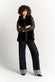 Cortina Black Vest woman Barone firenze - 3