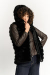 Cortina Black Vest woman Barone firenze - 2