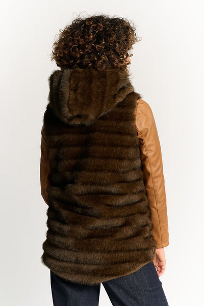Cortina Dark Brown Vest