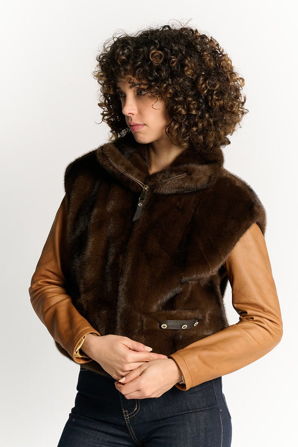 Cervinia Chocolate Vest donna Barone firenze