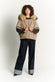 Marta Hazelnut Poncho woman Barone firenze - 2
