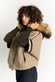 Marta Hazelnut Poncho woman Barone firenze - 3