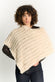 Cream Lapin Fur Cape woman Barone firenze - 1