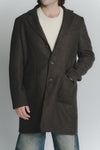 Cappotto Lungo Spigato Uomo man Barone firenze - 1