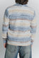 Cardigan Mélange Beige Denim da Uomo man Barone firenze - 4