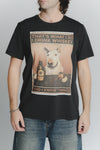 T-Shirt Uomo Stampa Bull Terrier Nero man Barone firenze - 1