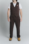 Pantaloni Testa di Moro man Barone firenze - 1