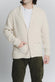Cardigan Misto Lana Beige da Uomo man Barone firenze - 1