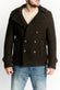 Men's Mixed Wool Double Breasted Coat man Barone firenze - 2