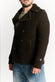 Men's Mixed Wool Double Breasted Coat man Barone firenze - 3