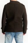 Men's Mixed Wool Double Breasted Coat man Barone firenze - 4