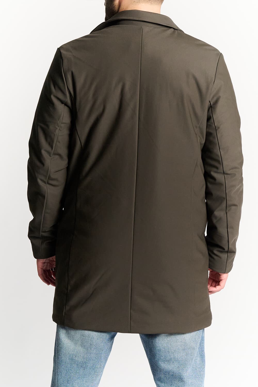 MEN'S LONG THERMAL DOWN JACKET man Barone firenze - 4