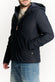 Men's Thermal Down Blue Jacket Short man Barone firenze - 3