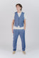 Gilet Uomo Melange Bluette man Barone firenze - 2