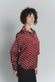 Camicia a Pois Rosso Fiorentino Avorio Donna woman Barone firenze - 1