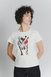 T-shirt Bianca Jungle woman Barone firenze - 1