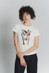 T-shirt Bianca Jungle woman Barone firenze - 2