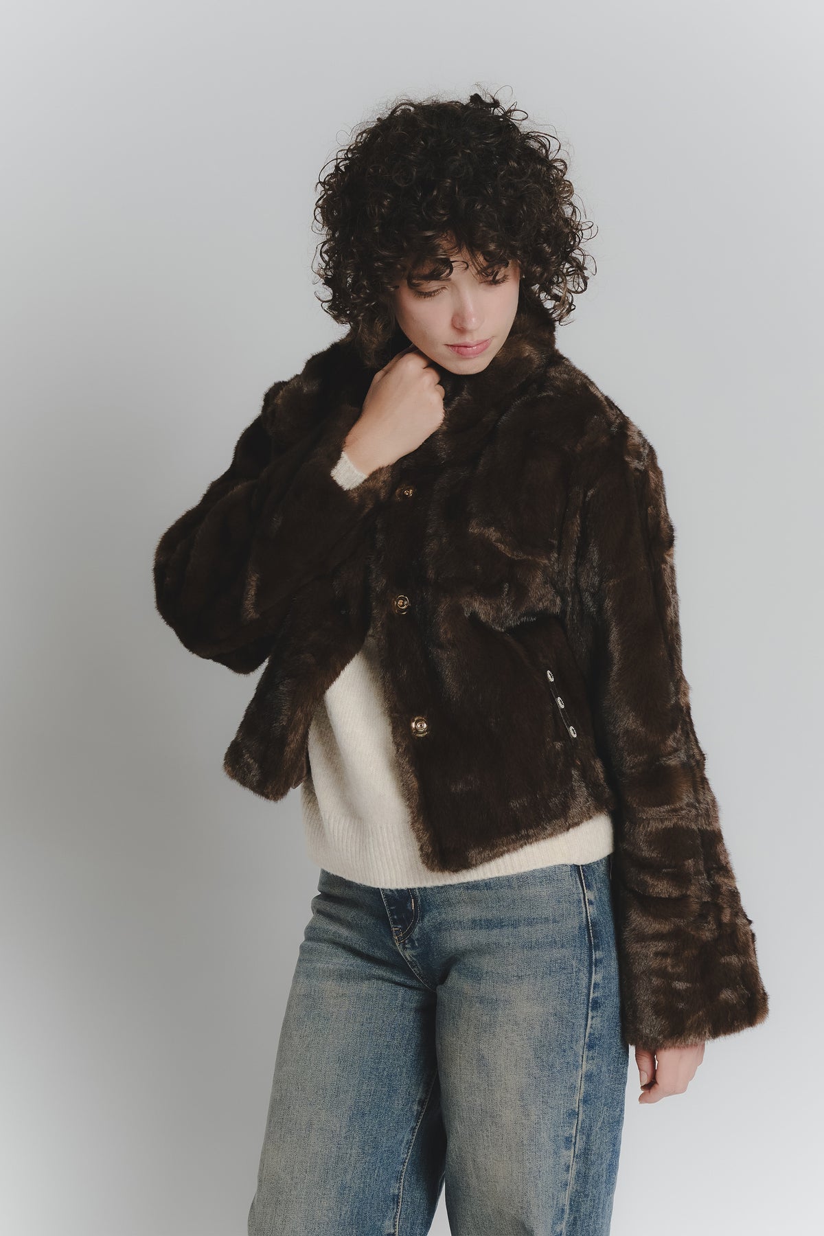Virginia Cioccolato Reversibile woman Barone firenze - 4