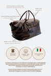 Borsone Vintage unisex Barone firenze - 6