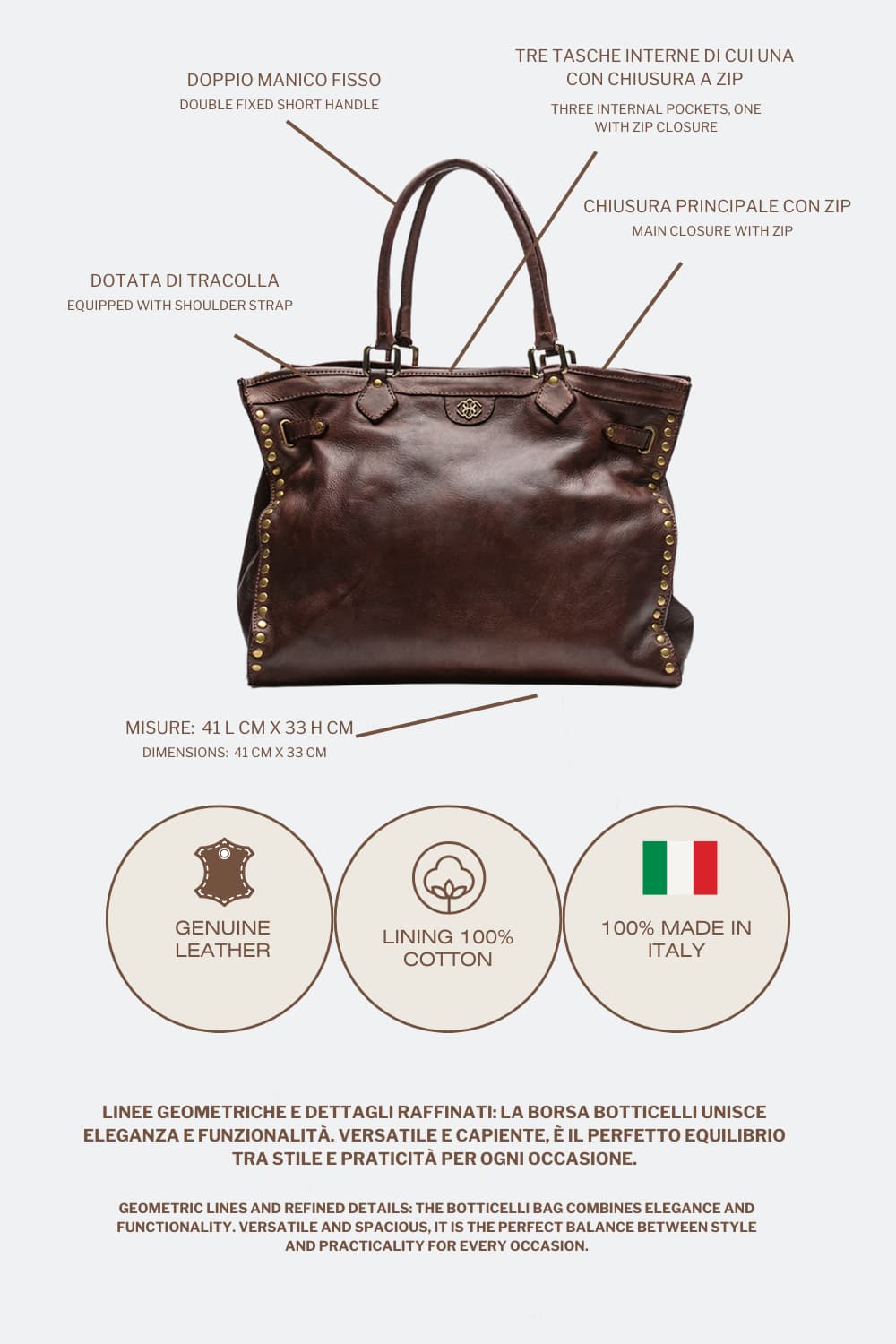 Botticelli Dark Brown woman Barone firenze - 7