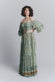 Short Turquoise Gypsy Dress woman Barone firenze - 2