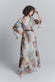 Silk Panorama Long Dress woman Barone firenze - 1