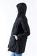 Women’s Long Thermal Down Jacket Black woman Barone firenze - 5