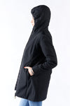 Women’s Long Thermal Down Jacket Black woman Barone firenze - 5