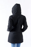 Women’s Long Thermal Down Jacket Black woman Barone firenze - 6