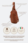 Certaldo Cuoio Pouch man Barone firenze - 6
