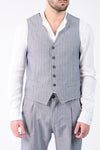Men's Pinstripe Vest man Barone firenze - 1