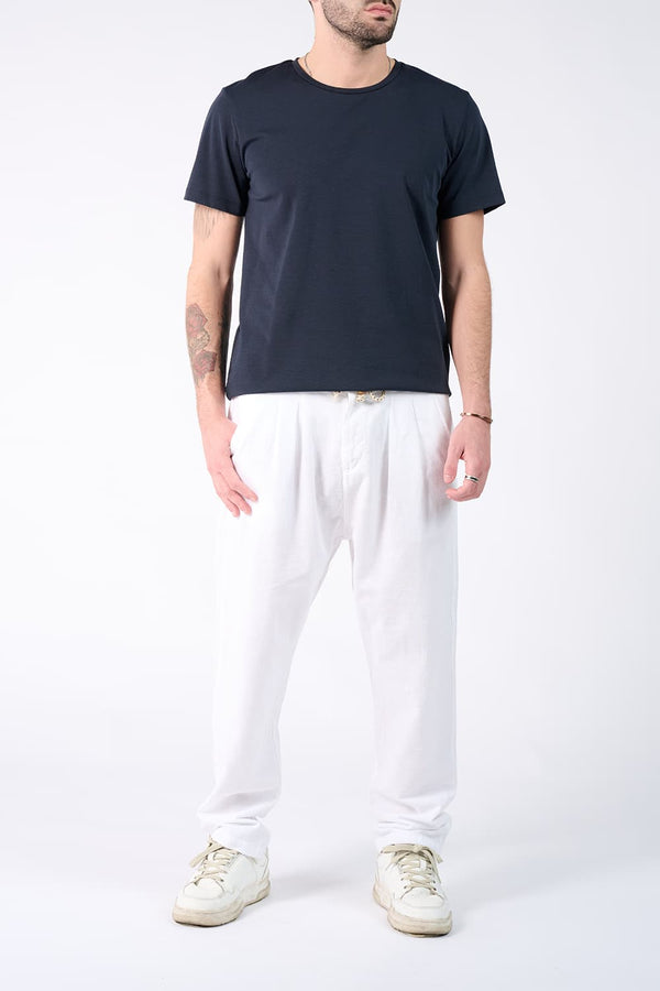 T-shirt Baron Embroidery Back New man Barone firenze
