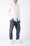 Men's Linen Shirt man Barone firenze - 4