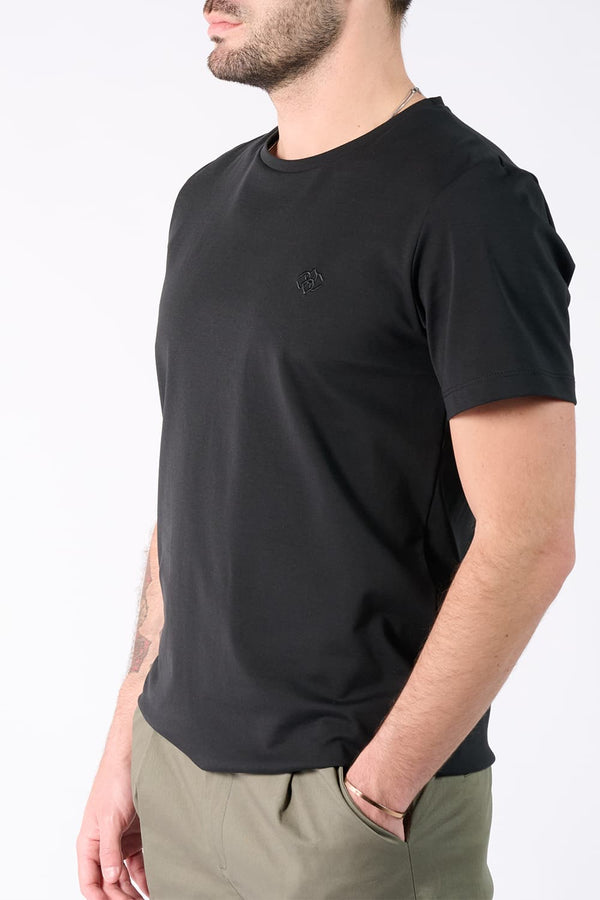 T-shirt Baron Embroidery Front uomo Barone firenze