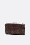 Intreccio Medium Button Wallet woman Barone firenze - 3