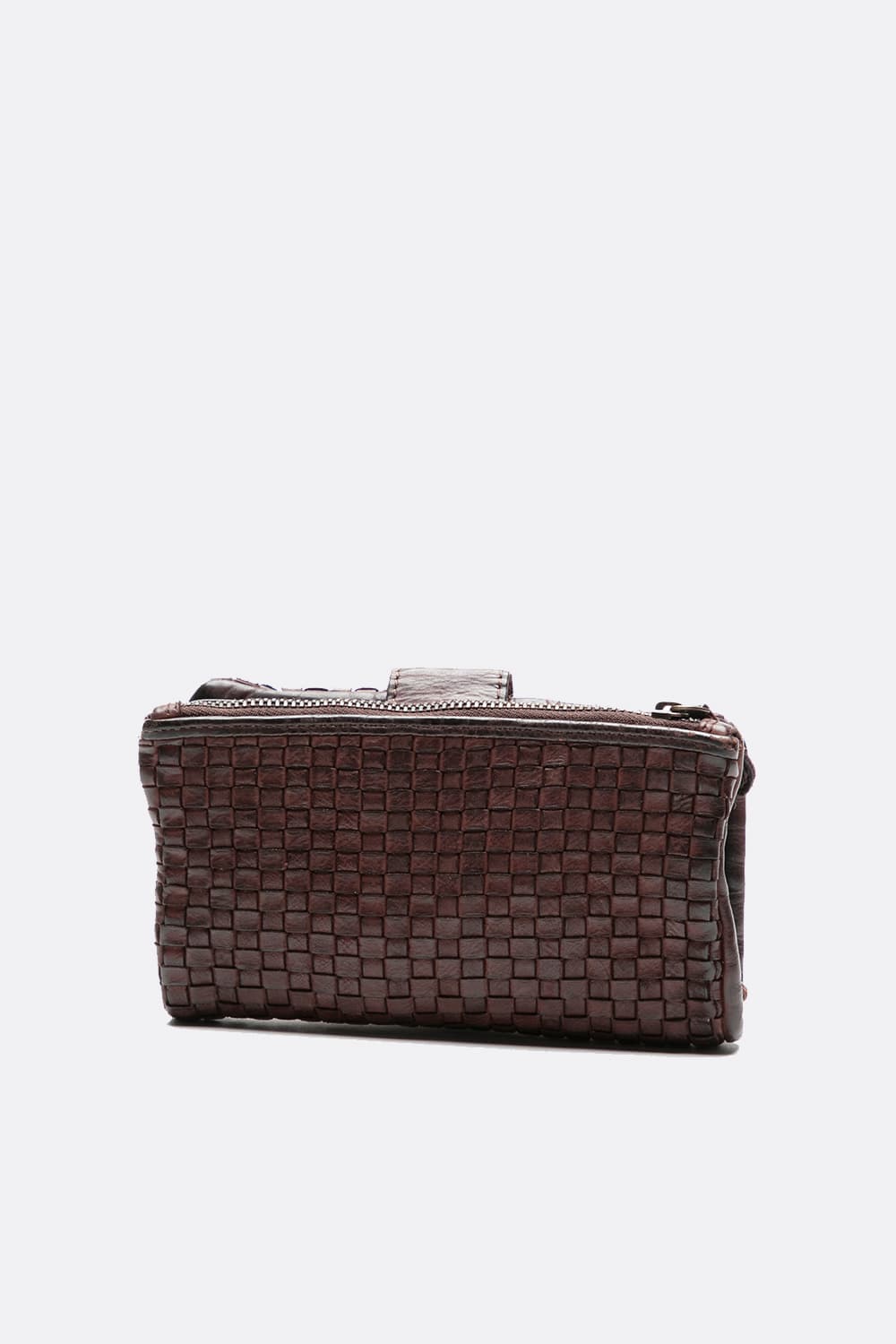 Intreccio Medium Button Wallet woman Barone firenze - 3