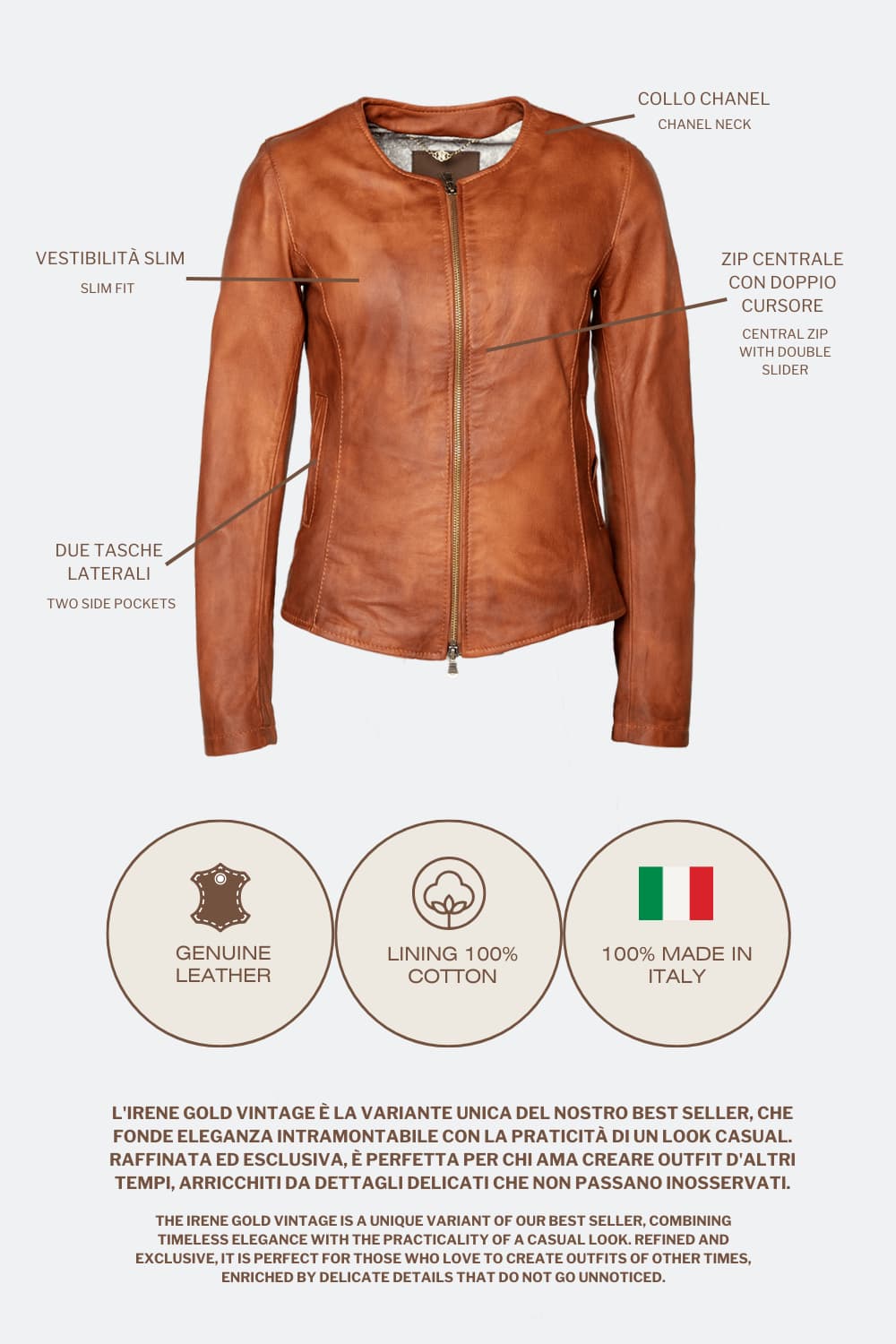 Irene Long Vintage woman Barone firenze - 11