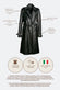 Studded Trench Coat in Black woman Barone firenze - 6