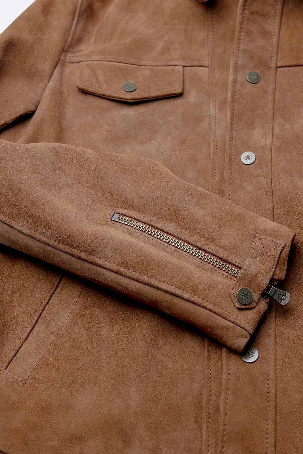 Ale Suede Jacket Men's unisex Barone firenze - 8